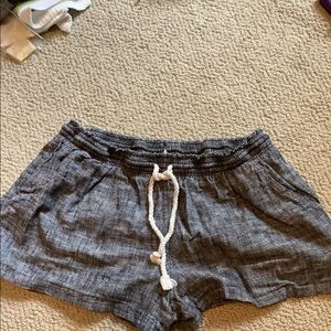 Linen and Cotton Shorts